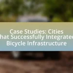 Case Studies: Cities that Successfully Integrated Bicycle Infrastructure