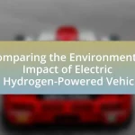 Comparing the Environmental Impact of Electric vs. Hydrogen-Powered Vehicles