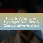 Electric Vehicles vs. Hydrogen Vehicles: A Comparative Analysis