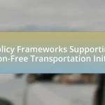 Policy Frameworks Supporting Emission-Free Transportation Initiatives