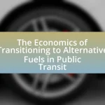 The Economics of Transitioning to Alternative Fuels in Public Transit