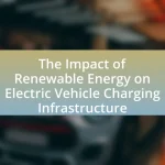 The Impact of Renewable Energy on Electric Vehicle Charging Infrastructure